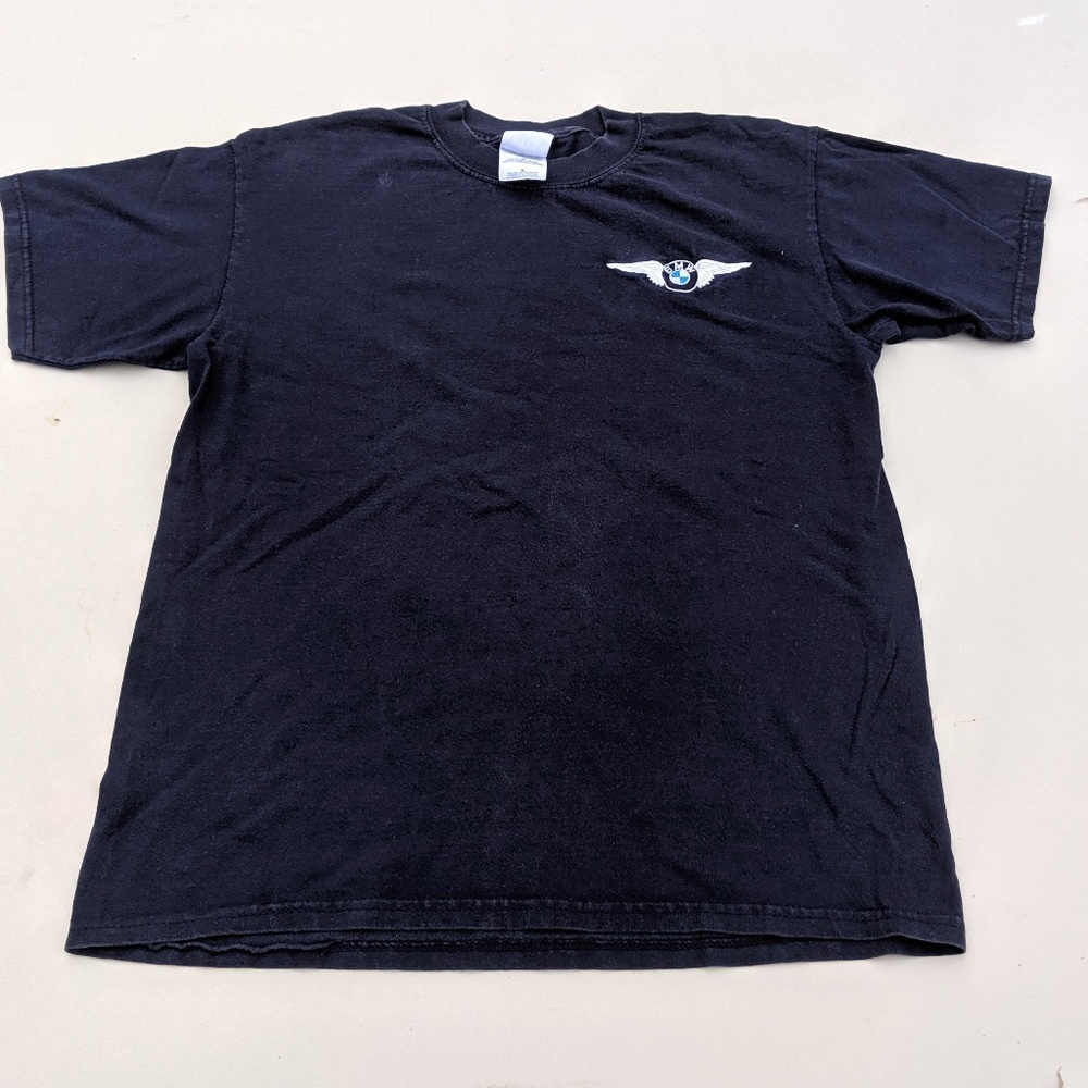 Vintage BMW Embroidered Wings Shirt Medium